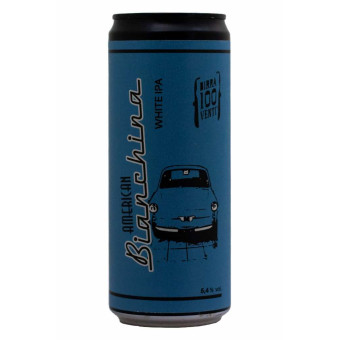 American Bianchina - Birra 100 Venti - Lattina da 33 cl