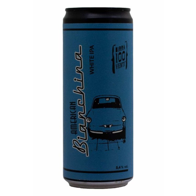 American Bianchina - Birra 100 Venti - Lattina da 33 cl