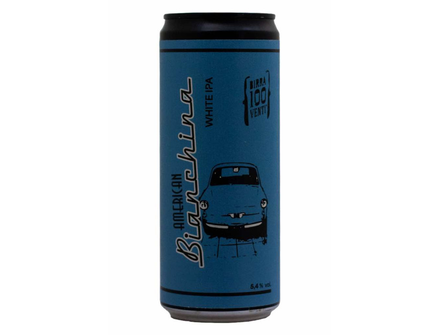American Bianchina - Birra 100 Venti - Lattina da 33 cl