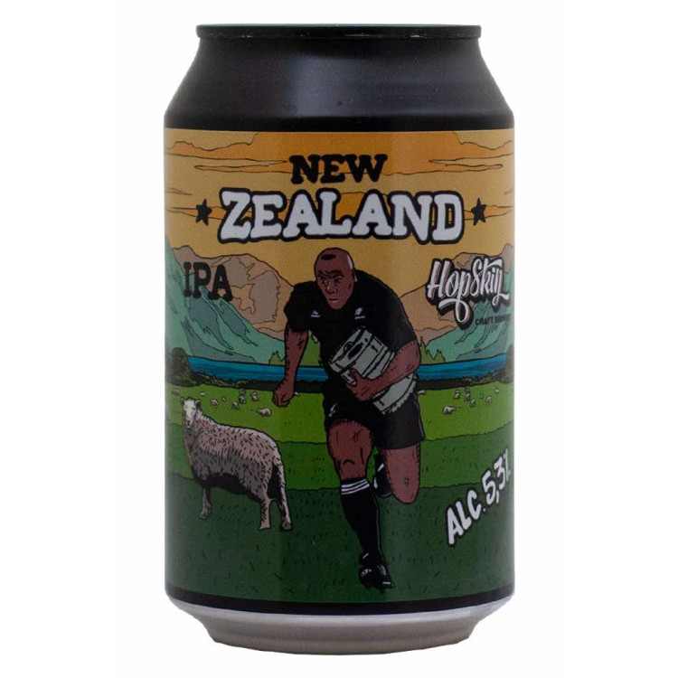 New Zealand IPA - Hop Skin - Lattina da 33 cl