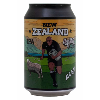 New Zealand IPA - Hop Skin - Lattina da 33 cl
