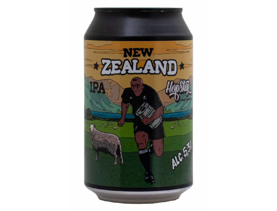 New Zealand IPA - Hop Skin - Lattina da 33 cl