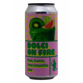 Kiwi, Guava, Lime Smoothie Sour - Wild Raccoon - Lattina da 44 cl