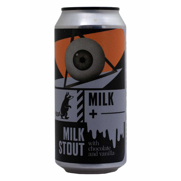 Milk + - Wild Raccoon - Lattina da 44 cl