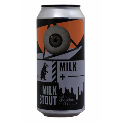 Milk + - Wild Raccoon - Lattina da 44 cl