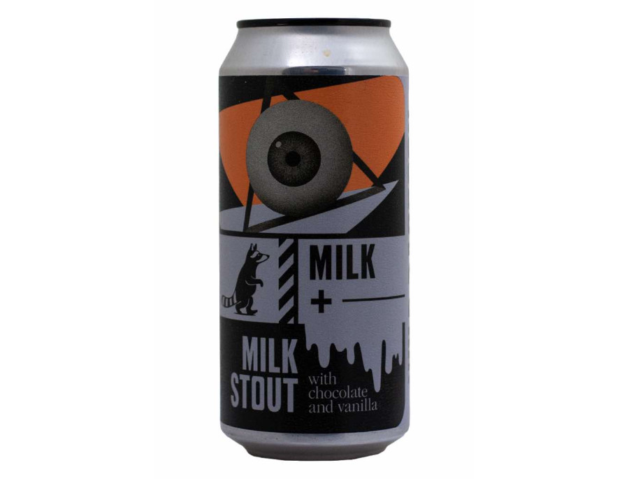 Milk + - Wild Raccoon - Lattina da 44 cl