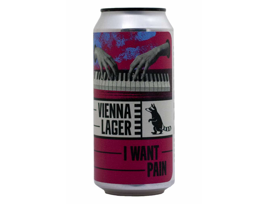 I want pain - Wild Raccoon - Lattina da 44 cl
