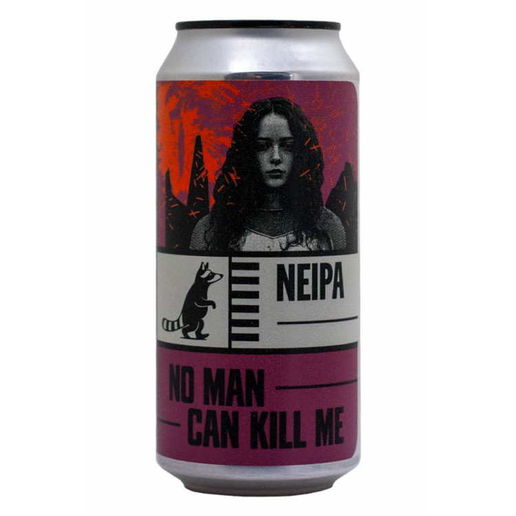 No man can kill me - Wild Raccoon - Lattina da 44 cl