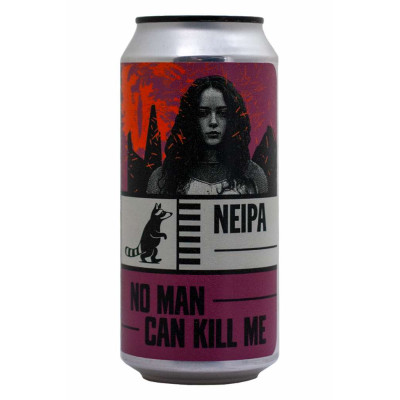 No man can kill me - Wild Raccoon - Lattina da 44 cl