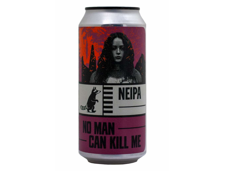 No man can kill me - Wild Raccoon - Lattina da 44 cl