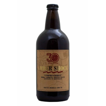 Amber Shock L'imprevedibile - Birrificio Italiano - Bottiglia da 75 cl