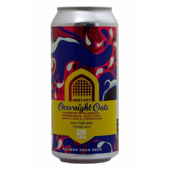 Overnight oats - Vault city - Lattina da 44 cl
