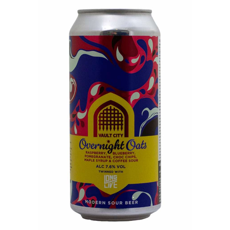 Overnight oats - Vault city - Lattina da 44 cl