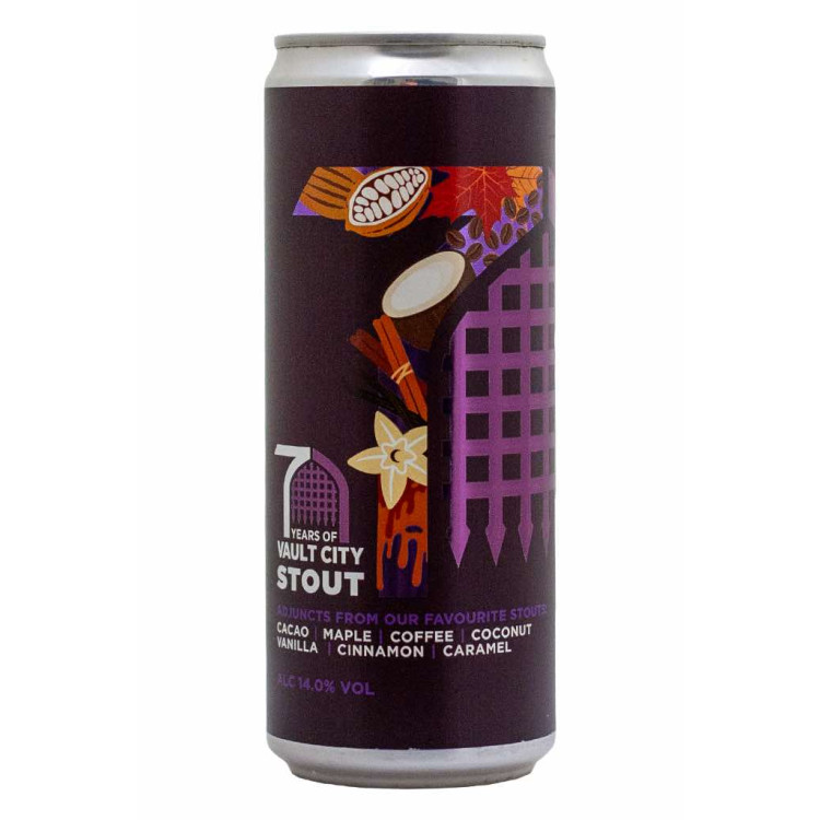 7 Years stout - Vault City - Lattina da 33 cl
