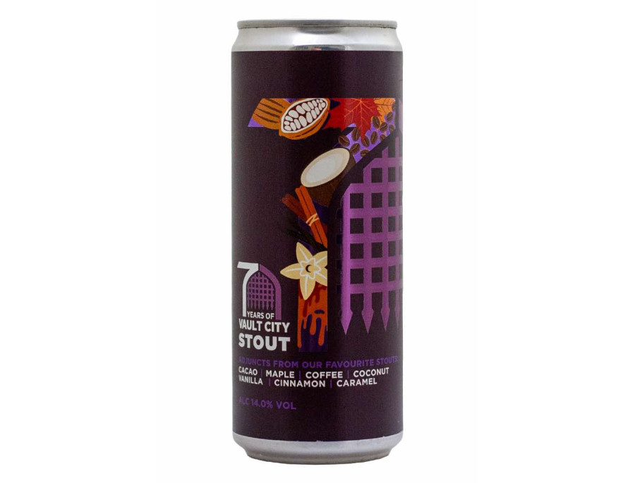 7 Years stout - Vault City - Lattina da 33 cl