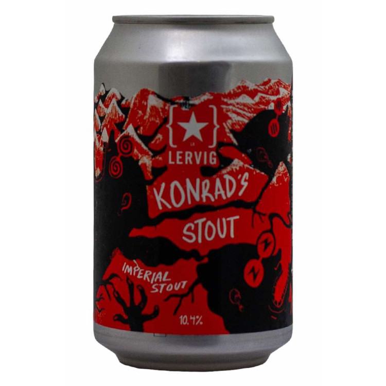 Lervig - Konrad's Stout - Lattina da 33 cl