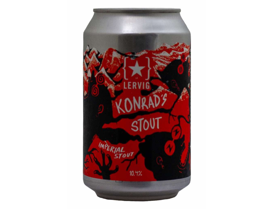 Lervig - Konrad's Stout - Lattina da 33 cl
