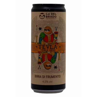 Tevla - Cà del Brado - Lattina da 33 cl
