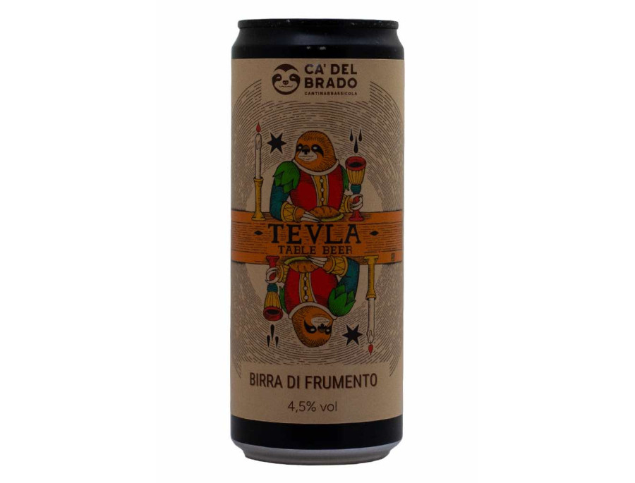 Tevla - Cà del Brado - Lattina da 33 cl
