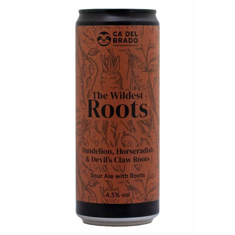 The wildest roots - Cà del brado - Lattina da 33 cl