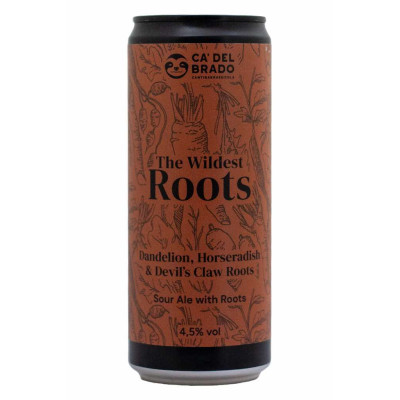 The wildest roots - Cà del brado - Lattina da 33 cl