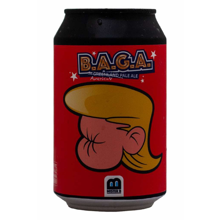 B.A.G.A. - Mister B - Lattina da 33 cl