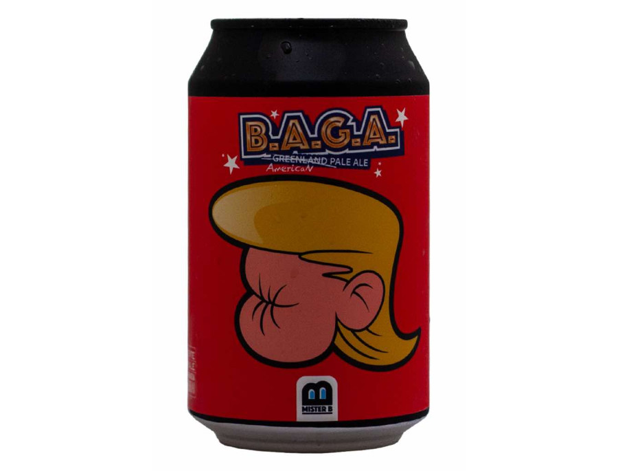 B.A.G.A. - Mister B - Lattina da 33 cl