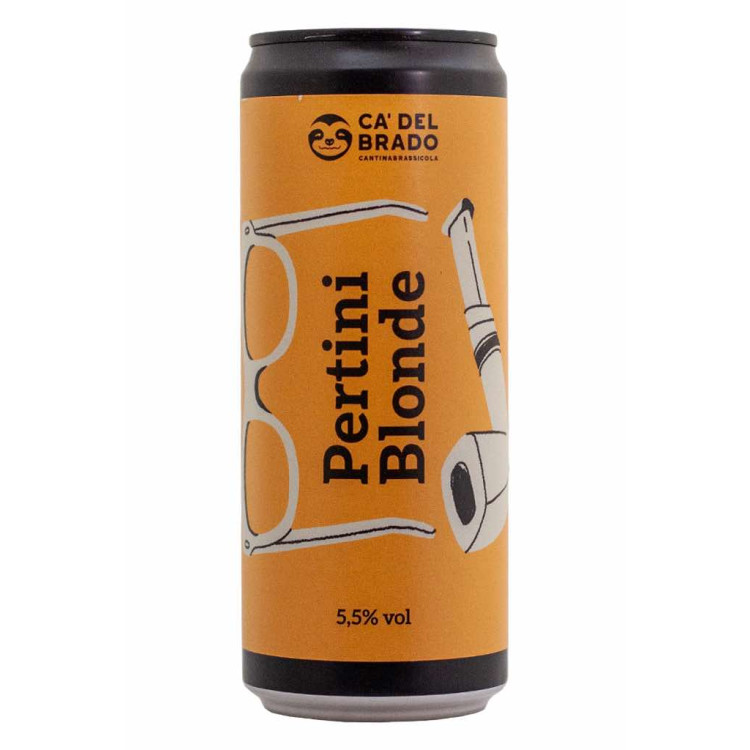 Pertini Blonde - Cà del Brado - Lattina da 33 cl