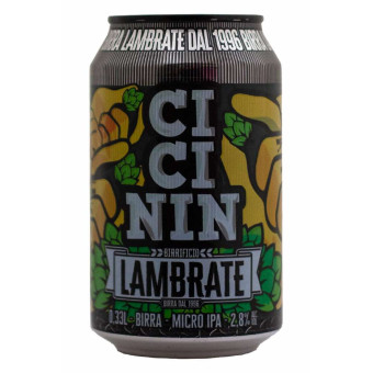 Cicinin - Birrificio Lambrate - Lattina da 33 cl